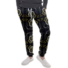 Abstract Pattern Geometric Backgrounds   Men s Jogger Sweatpants by Eskimos