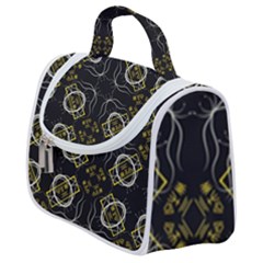 Abstract Pattern Geometric Backgrounds   Satchel Handbag by Eskimos