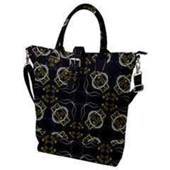 Abstract Pattern Geometric Backgrounds   Buckle Top Tote Bag by Eskimos