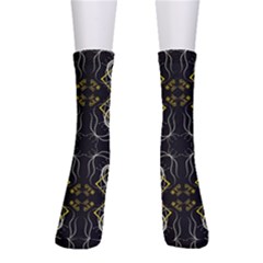 Abstract Pattern Geometric Backgrounds   Crew Socks by Eskimos