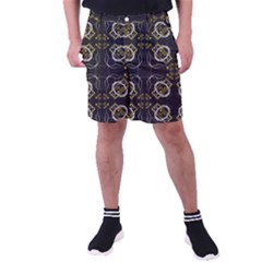 Abstract Pattern Geometric Backgrounds   Men s Pocket Shorts by Eskimos