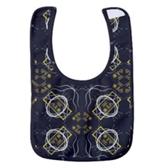 Abstract Pattern Geometric Backgrounds   Baby Bib by Eskimos