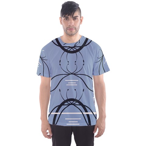 Abstract Pattern Geometric Backgrounds   Men s Sport Mesh Tee by Eskimos