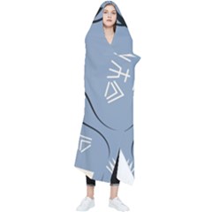 Abstract Pattern Geometric Backgrounds   Wearable Blanket by Eskimos