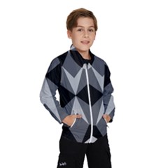 Abstract Pattern Geometric Backgrounds   Kids  Windbreaker by Eskimos