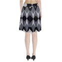 Abstract pattern geometric backgrounds   Pleated Skirt View2