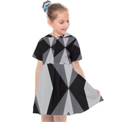 Abstract Pattern Geometric Backgrounds   Kids  Sailor Dress by Eskimos