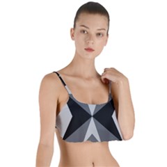 Abstract Pattern Geometric Backgrounds   Layered Top Bikini Top  by Eskimos