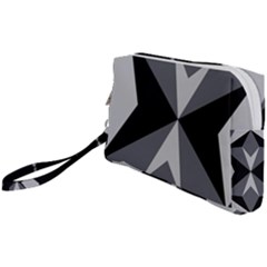 Abstract Pattern Geometric Backgrounds   Wristlet Pouch Bag (small) by Eskimos