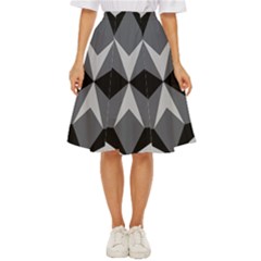 Abstract Pattern Geometric Backgrounds   Classic Short Skirt by Eskimos