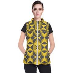 Abstract Pattern Geometric Backgrounds   Women s Puffer Vest