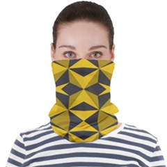 Abstract Pattern Geometric Backgrounds   Face Seamless Bandana (adult) by Eskimos