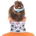 Folk flowers print Floral pattern Ethnic art Face Covering Bandana (Kids) View2