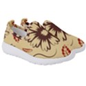 Folk flowers print Floral pattern Ethnic art Kids  Slip On Sneakers View3