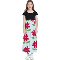 Flower Kids  Flared Maxi Skirt