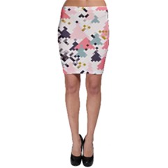 Happy Kiwi Love Poem Bodycon Skirt