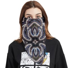 Embroidered Patterns Face Covering Bandana (triangle)