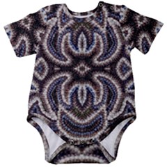 Embroidered Patterns Baby Short Sleeve Onesie Bodysuit