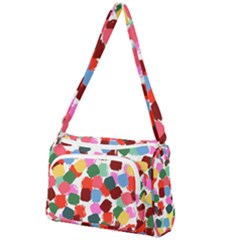 Happy Kiwi Candy Front Pocket Crossbody Bag