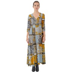 The Weave Mornings Button Up Boho Maxi Dress by MijizaCreations