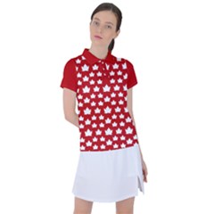 Cute Canada Women s Polo Tee