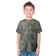 Algae Texture Patttern Kids  Cotton Tee