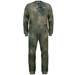 Algae Texture Patttern Onepiece Jumpsuit (men) by dflcprintsclothing