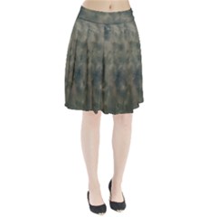 Algae Texture Patttern Pleated Skirt by dflcprintsclothing