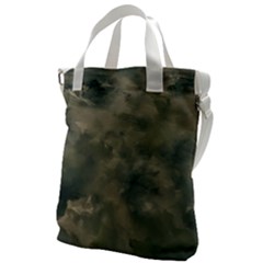 Algae Texture Patttern Canvas Messenger Bag by dflcprintsclothing