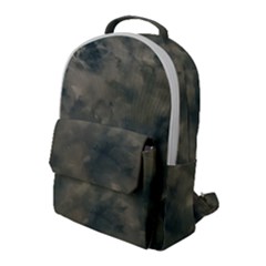 Algae Texture Patttern Flap Pocket Backpack (large)