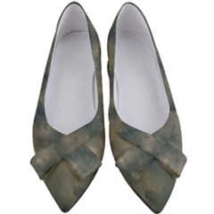 Algae Texture Patttern Women s Bow Heels by dflcprintsclothing