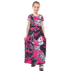 Shaman Number Two Kids  Short Sleeve Maxi Dress by MRNStudios