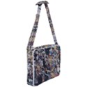 Multicolored Debris Texture Print Cross Body Office Bag View2