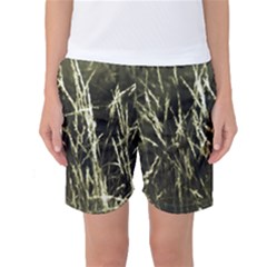 Abstract Light Games 7 Women s Basketball Shorts by DimitriosArt