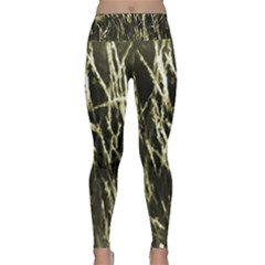 Abstract Light Games 7 Lightweight Velour Classic Yoga Leggings by DimitriosArt