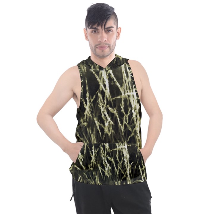 Abstract light games 7 Men s Sleeveless Hoodie