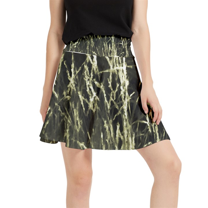 Abstract light games 7 Waistband Skirt