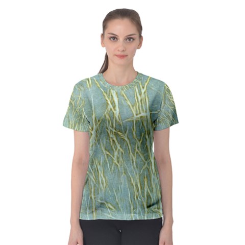 Abstract Light Games 8 Women s Sport Mesh Tee by DimitriosArt