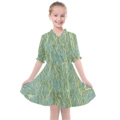 Abstract Light Games 8 Kids  All Frills Chiffon Dress by DimitriosArt