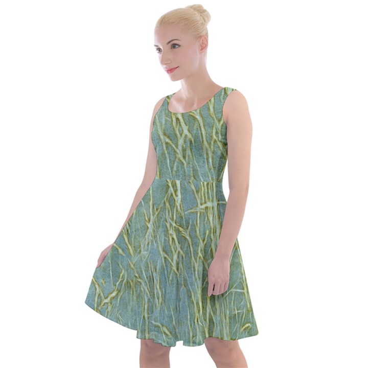 Abstract Light Games 8 Knee Length Skater Dress