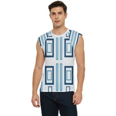 Abstract Pattern Geometric Backgrounds   Men s Raglan Cap Sleeve Tee