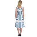 Abstract pattern geometric backgrounds   Midi Sleeveless Dress View2