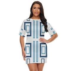 Abstract Pattern Geometric Backgrounds   Just Threw It On Dress by Eskimos