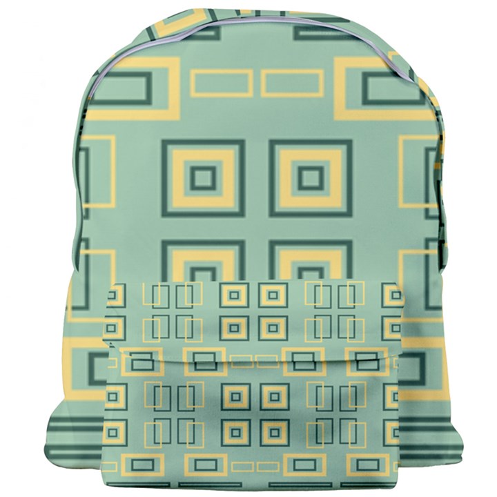 Abstract pattern geometric backgrounds   Giant Full Print Backpack