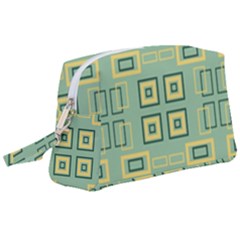 Abstract Pattern Geometric Backgrounds   Wristlet Pouch Bag (large) by Eskimos