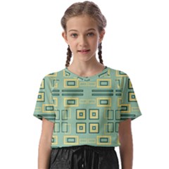 Abstract Pattern Geometric Backgrounds   Kids  Basic Tee