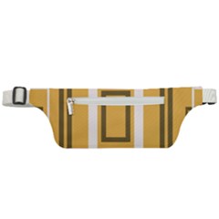 Abstract Pattern Geometric Backgrounds   Active Waist Bag by Eskimos