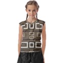 Abstract pattern geometric backgrounds   Kids  Raglan Cap Sleeve Tee View1