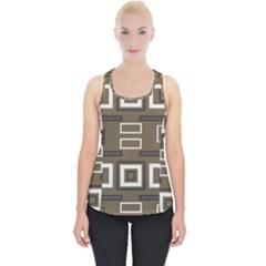 Abstract Pattern Geometric Backgrounds   Piece Up Tank Top by Eskimos