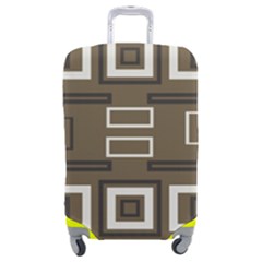 Abstract Pattern Geometric Backgrounds   Luggage Cover (medium) by Eskimos